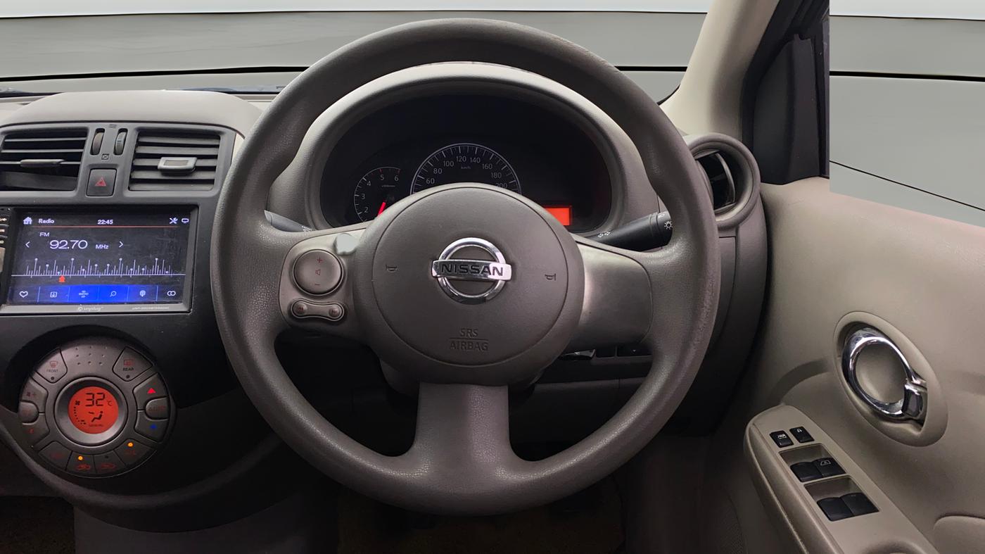 2013 Nissan Sunny XL DIESEL, Diesel, Manual, 1,02,216 km, Steering Wheel Close Up