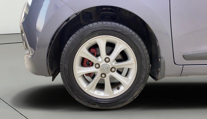 2014 Hyundai Grand i10 ASTA 1.2 KAPPA VTVT, Petrol, Manual, 75,459 km, Left Front Wheel