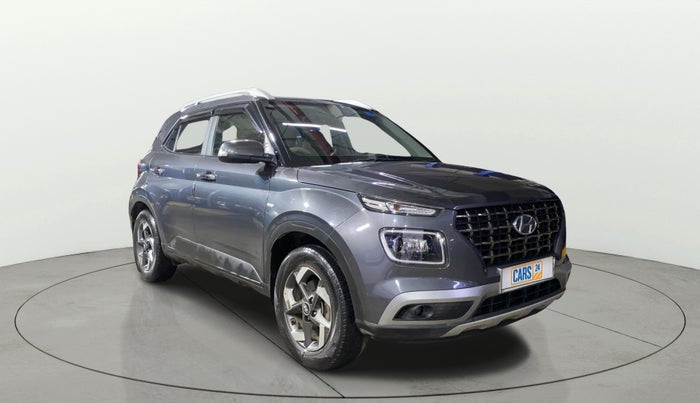 2021 Hyundai VENUE SX 1.0 (O) TURBO IMT, Petrol, Manual, 21,967 km, Right Front Diagonal