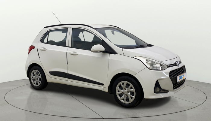 2017 Hyundai Grand i10 SPORTZ (O) 1.2 KAPPA VTVT, Petrol, Manual, 38,846 km, Right Front Diagonal
