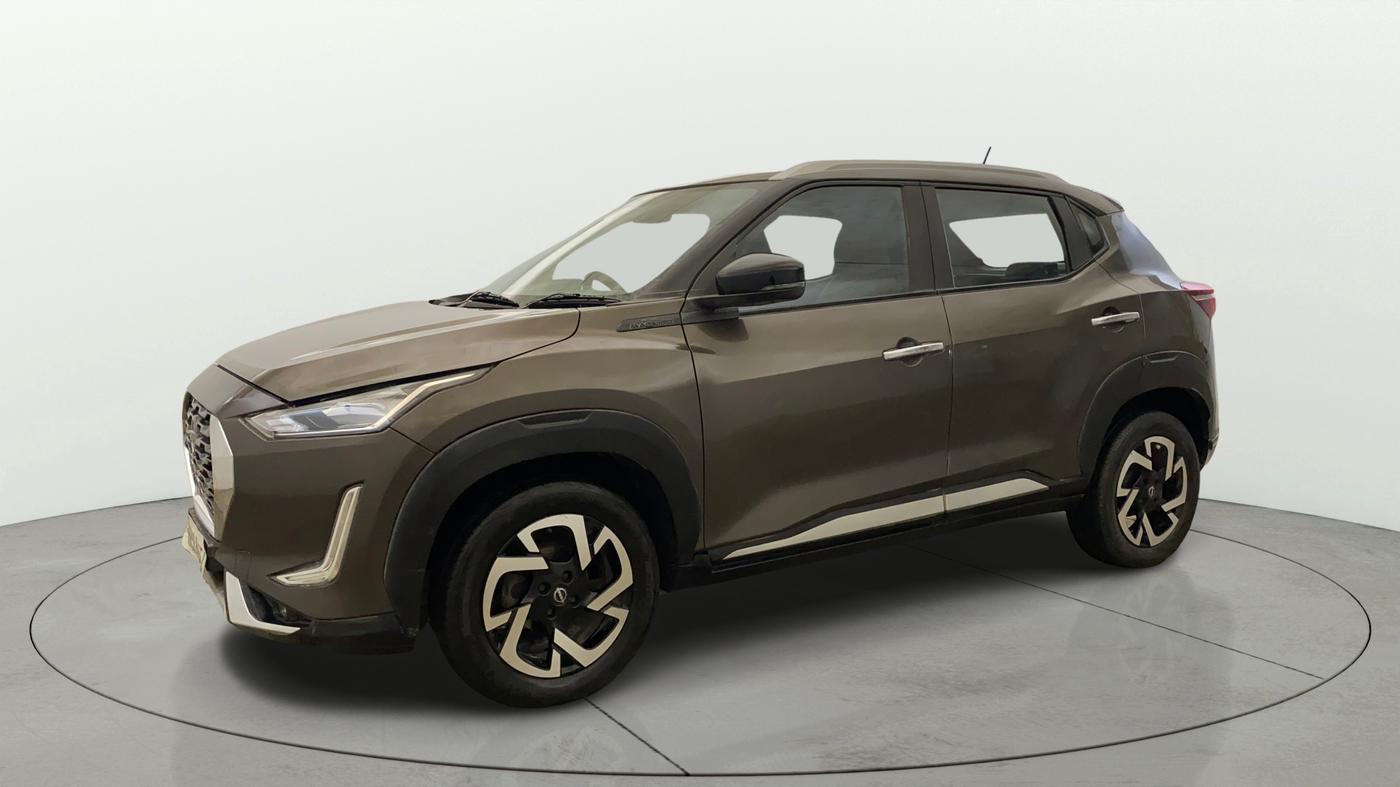 2021 Nissan MAGNITE XV TURBO CVT, Petrol, Automatic, 76,520 km, Left Front Diagonal