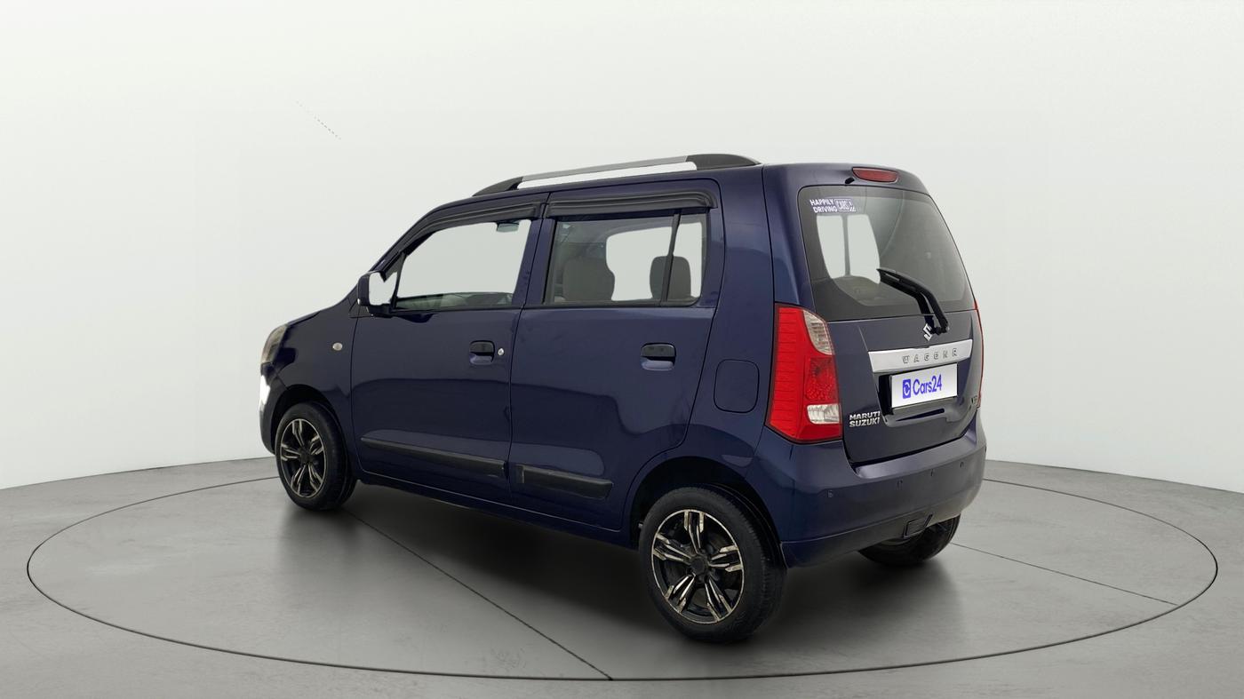 2018 Maruti Wagon R 1.0 VXI AMT, Petrol, Automatic, 56,776 km, Left Back Diagonal