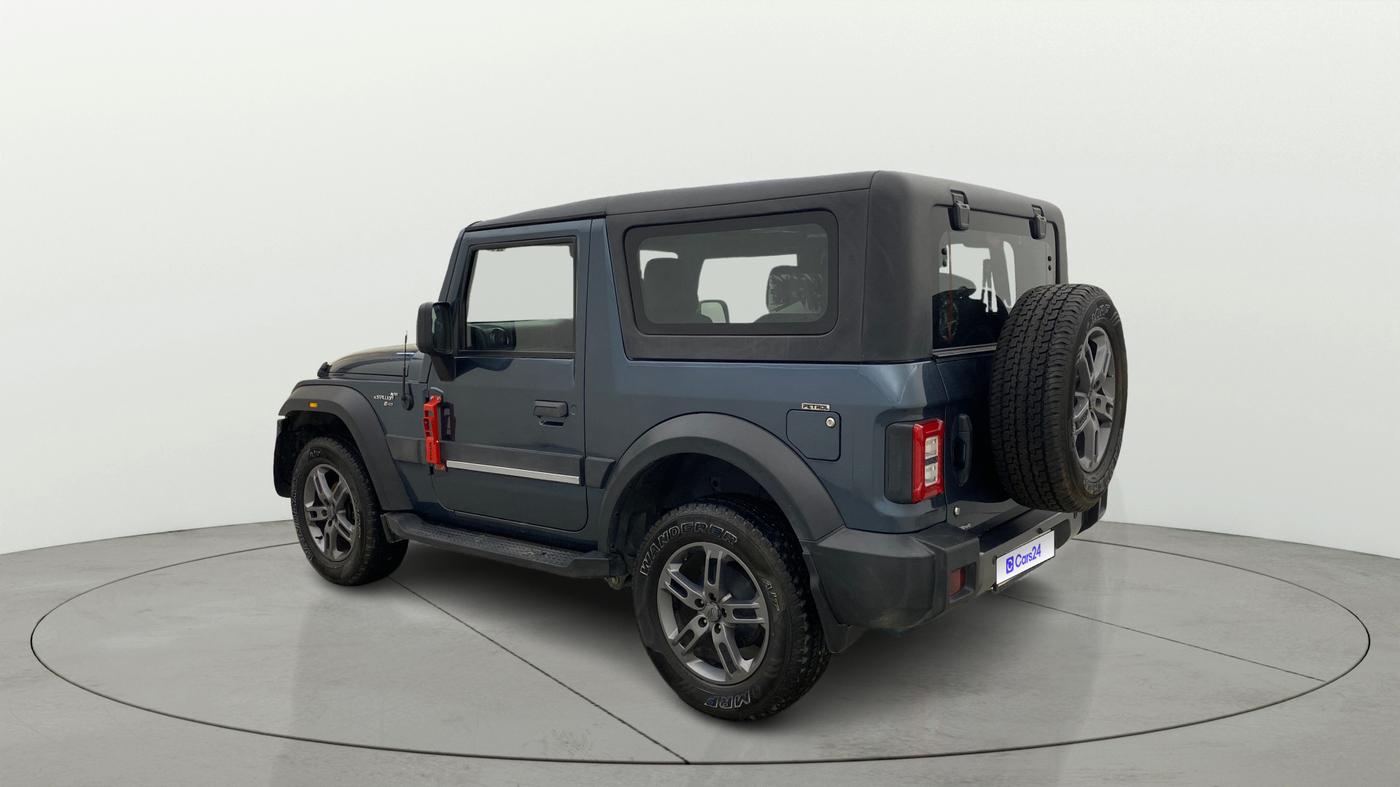 2022 Mahindra Thar LX PETROL HT 4WD AT, Petrol, Automatic, 15,414 km, Left Back Diagonal