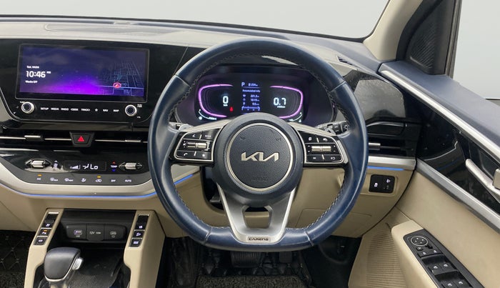 2022 KIA CARENS LUXURY PLUS 1.5 DIESEL AT 7 STR, Diesel, Automatic, 94,740 km, Steering Wheel Close Up