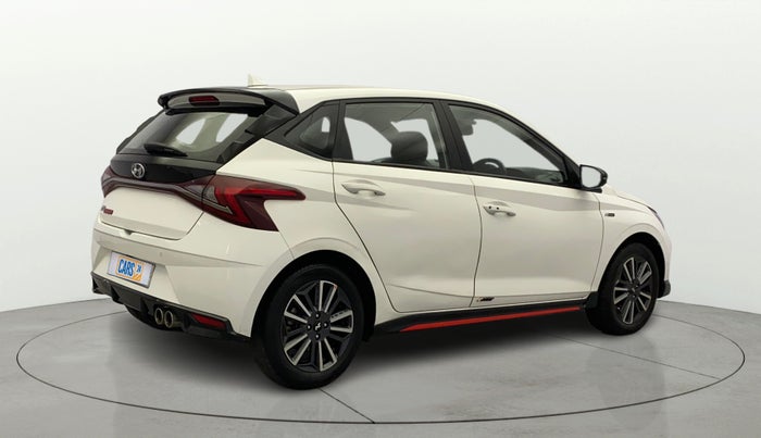 2021 Hyundai NEW I20 N LINE N8 1.0 TURBO GDI IMT DUAL TONE, Petrol, Manual, 33,844 km, Right Back Diagonal