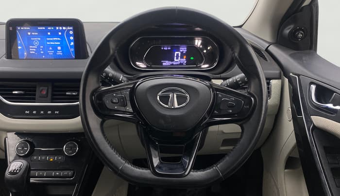 2023 Tata NEXON XZ PLUS PETROL SUNROOF, Petrol, Manual, 98,589 km, Steering Wheel Close Up