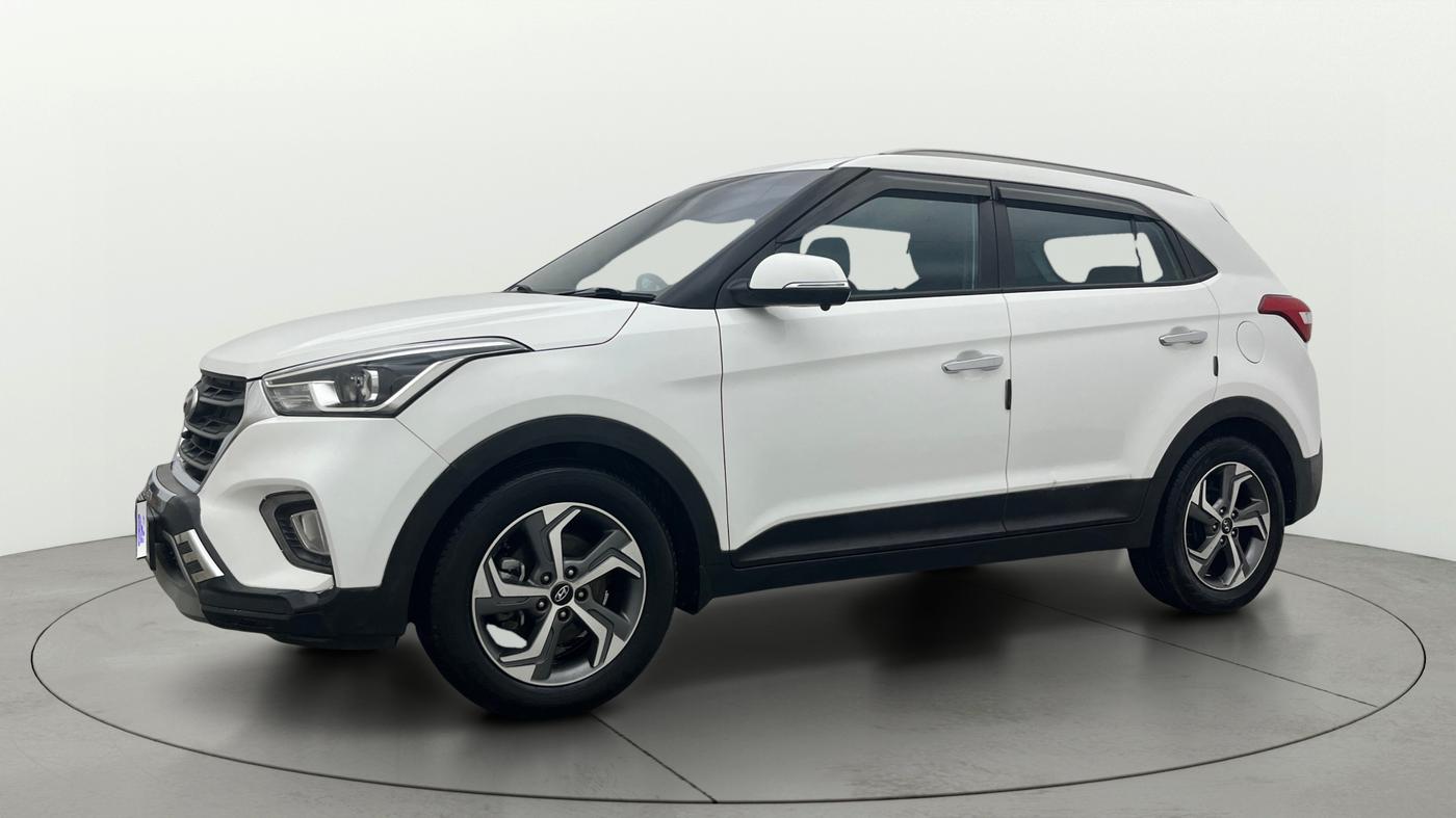 2019 Hyundai Creta SX AT 1.6 PETROL, Petrol, Automatic, 79,125 km, Left Front Diagonal