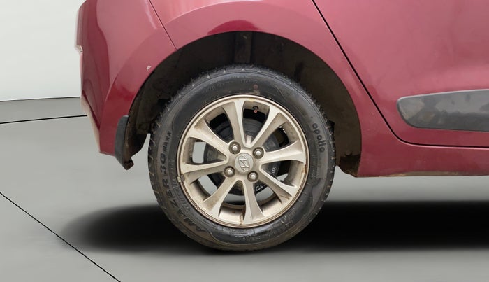 2016 Hyundai Grand i10 ASTA (O) AT 1.2 KAPPA VTVT, Petrol, Automatic, 22,005 km, Right Rear Wheel