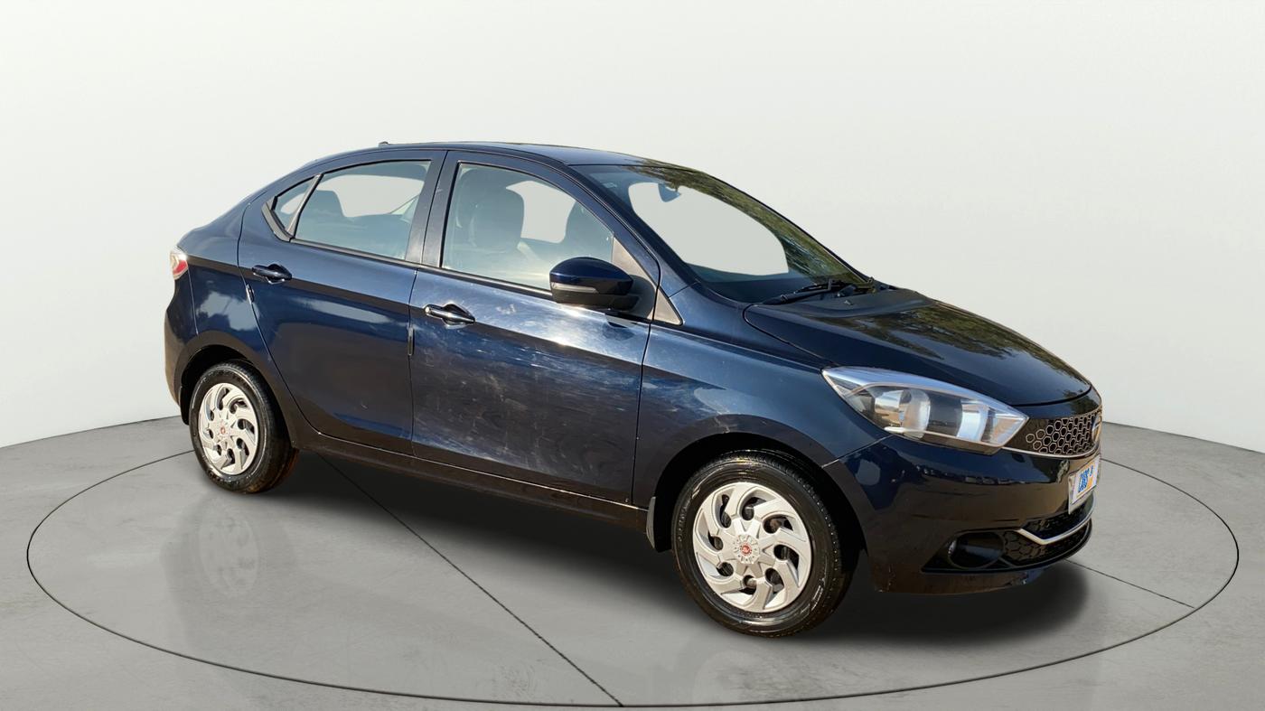 2019 Tata TIGOR XZ PETROL, CNG, Manual, 72,263 km, Right Front Diagonal