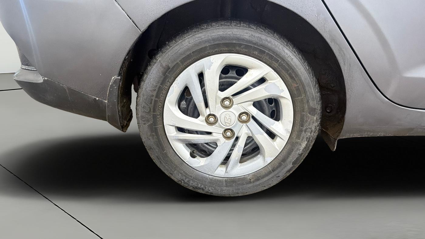2022 Hyundai AURA S 1.2 CNG, CNG, Manual, 70,843 km, Right Rear Wheel