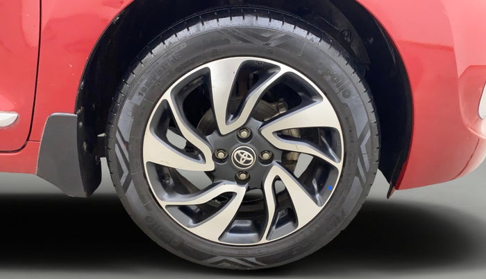 2020 Toyota Glanza V, Petrol, Manual, 32,705 km, Right Front Wheel