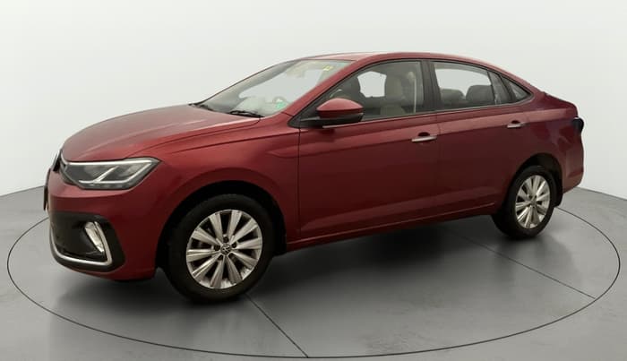 2022 Volkswagen VIRTUS HIGHLINE TSI 1.0 AT, Petrol, Automatic, 66,880 km, Left Front Diagonal