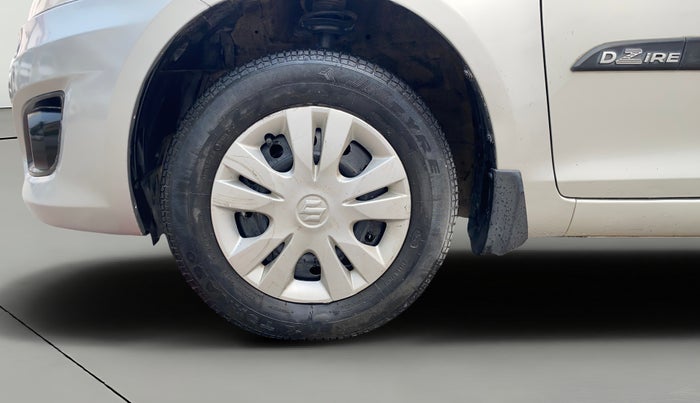 2014 Maruti Swift Dzire VXI, Petrol, Manual, 34,580 km, Left Front Wheel