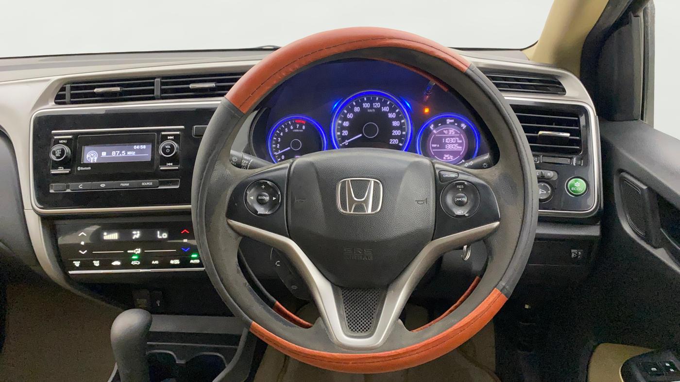 2016 Honda City 1.5L I-VTEC SV CVT, Petrol, Automatic, 1,10,379 km, Steering Wheel Close Up