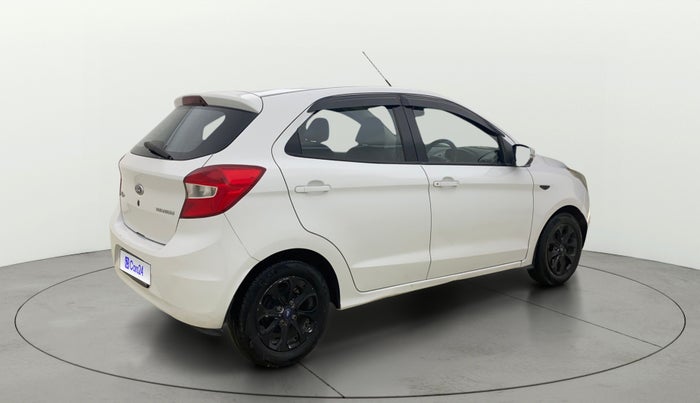2017 Ford New Figo TITANIUM 1.2 PETROL MT, CNG, Manual, 49,040 km, Right Back Diagonal