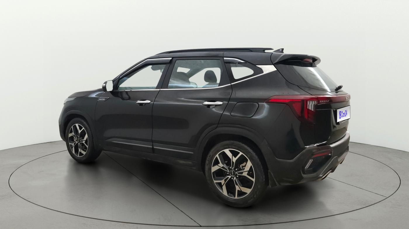 2024 KIA SELTOS  GTX Plus 1.5 Turbo Petrol DCT, Petrol, Automatic, 25,574 km, Left Back Diagonal