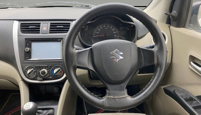 2016 Maruti Celerio VXI, Petrol, Manual, 1,44,177 km, Steering Wheel Close Up