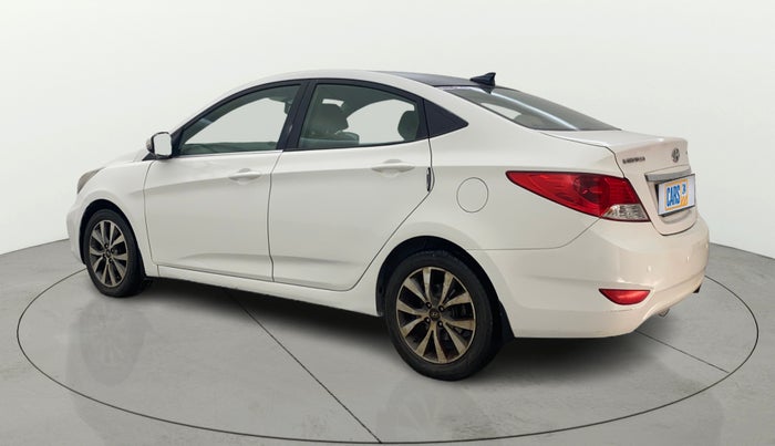 2013 Hyundai Verna FLUIDIC 1.6 CRDI SX, Diesel, Manual, 1,36,029 km, Left Back Diagonal