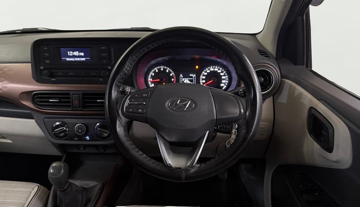 2021 Hyundai AURA S 1.2 CNG, CNG, Manual, 30,232 km, Steering Wheel Close Up