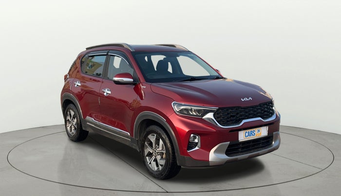2021 KIA SONET HTX 1.0 IMT, Petrol, Manual, 1,12,203 km, Right Front Diagonal
