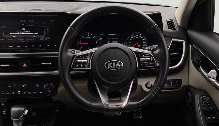 2019 KIA SELTOS GTX PLUS AT 1.5 DIESEL, Diesel, Automatic, 85,683 km, Steering Wheel Close Up