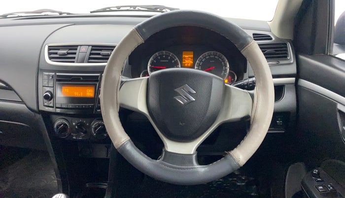 2015 Maruti Swift VXI, Petrol, Manual, 76,694 km, Steering Wheel Close Up