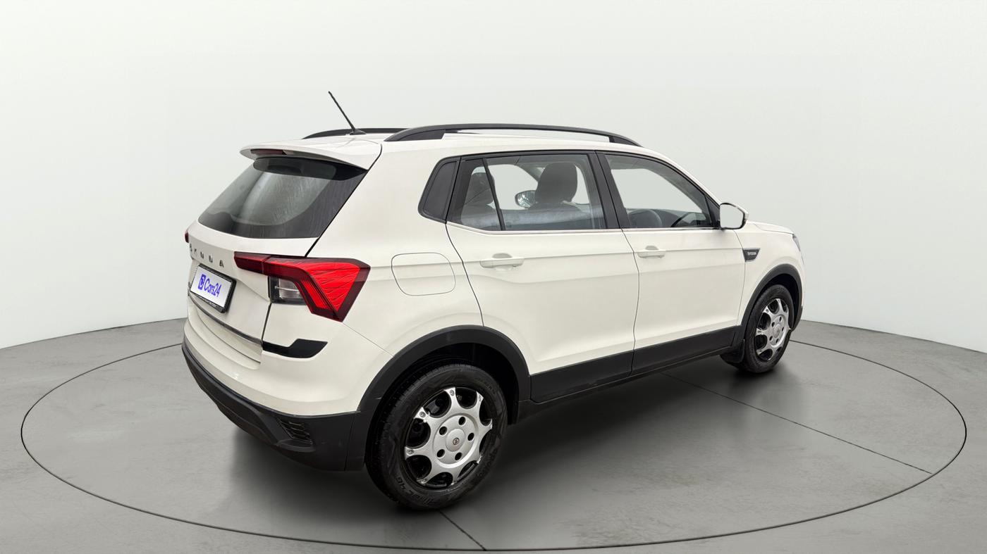 2022 Skoda KUSHAQ ACTIVE 1.0L TSI MT, Petrol, Manual, 73,678 km, Right Back Diagonal