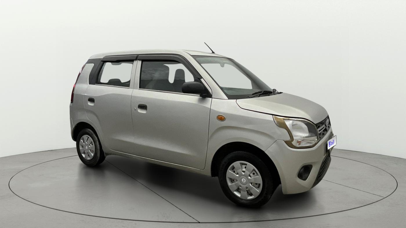 2020 Maruti New Wagon-R LXI CNG 1.0, CNG, Manual, 76,877 km, Right Front Diagonal
