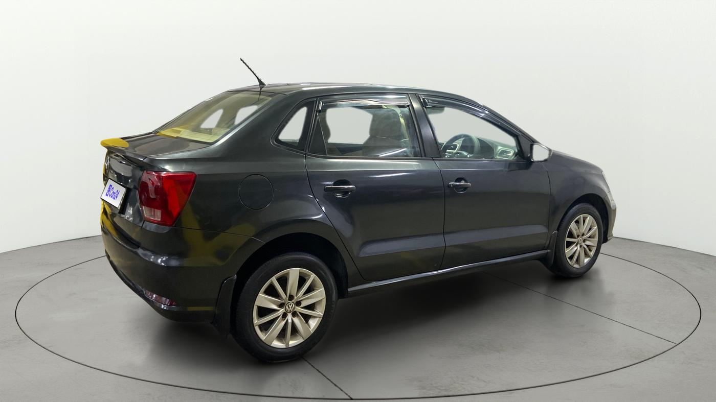 2017 Volkswagen Ameo HIGHLINE PLUS 1.5L 16 ALLOY, Diesel, Manual, 93,656 km, Right Back Diagonal