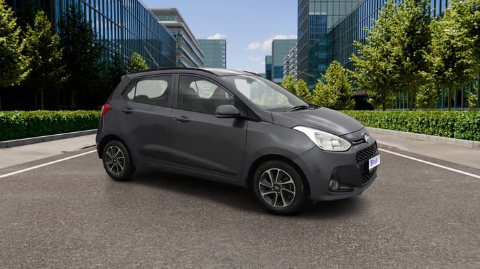 2017 Hyundai Grand i10 SPORTZ (O) AT 1.2 KAPPA VTVT, Petrol, Automatic, 42,733 km, Right Front Diagonal