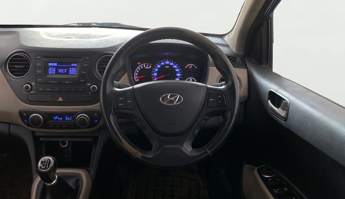 2015 Hyundai Xcent SX 1.2 (O), Petrol, Manual, 82,589 km, Steering Wheel Close Up