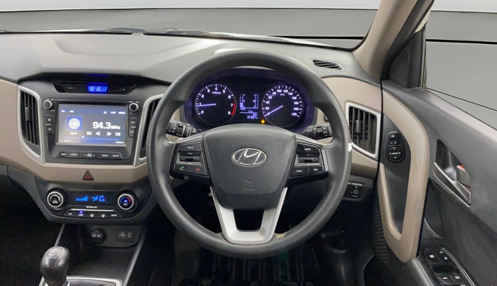 2017 Hyundai Creta SX PLUS 1.6 PETROL, CNG, Manual, 1,37,686 km, Steering Wheel Close Up