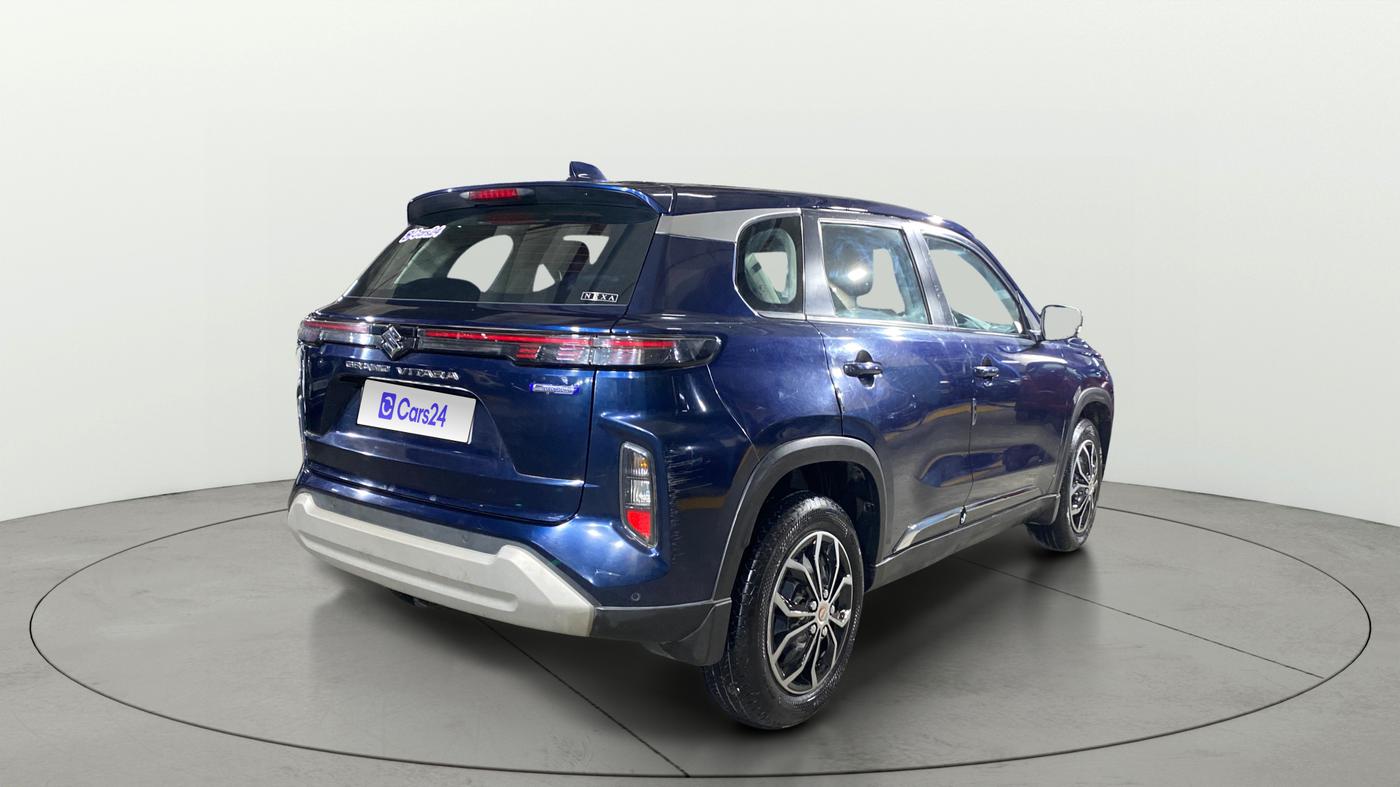 2024 Maruti Grand Vitara DELTA SMART HYBRID AT, Petrol, Automatic, 18,517 km, Right Back Diagonal