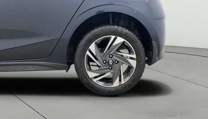 2023 Hyundai NEW I20 ASTA (O) 1.2 IVT, Petrol, Automatic, 55,448 km, Left Rear Wheel