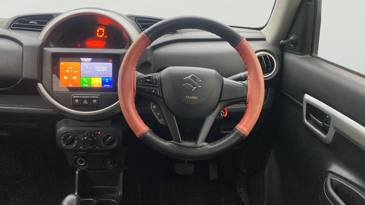 2021 Maruti S PRESSO VXI PLUS AMT, Petrol, Automatic, 35,911 km, Steering Wheel Close Up