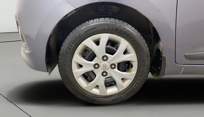 2015 Hyundai Grand i10 SPORTZ 1.2 KAPPA VTVT, Petrol, Manual, 76,808 km, Left Front Wheel