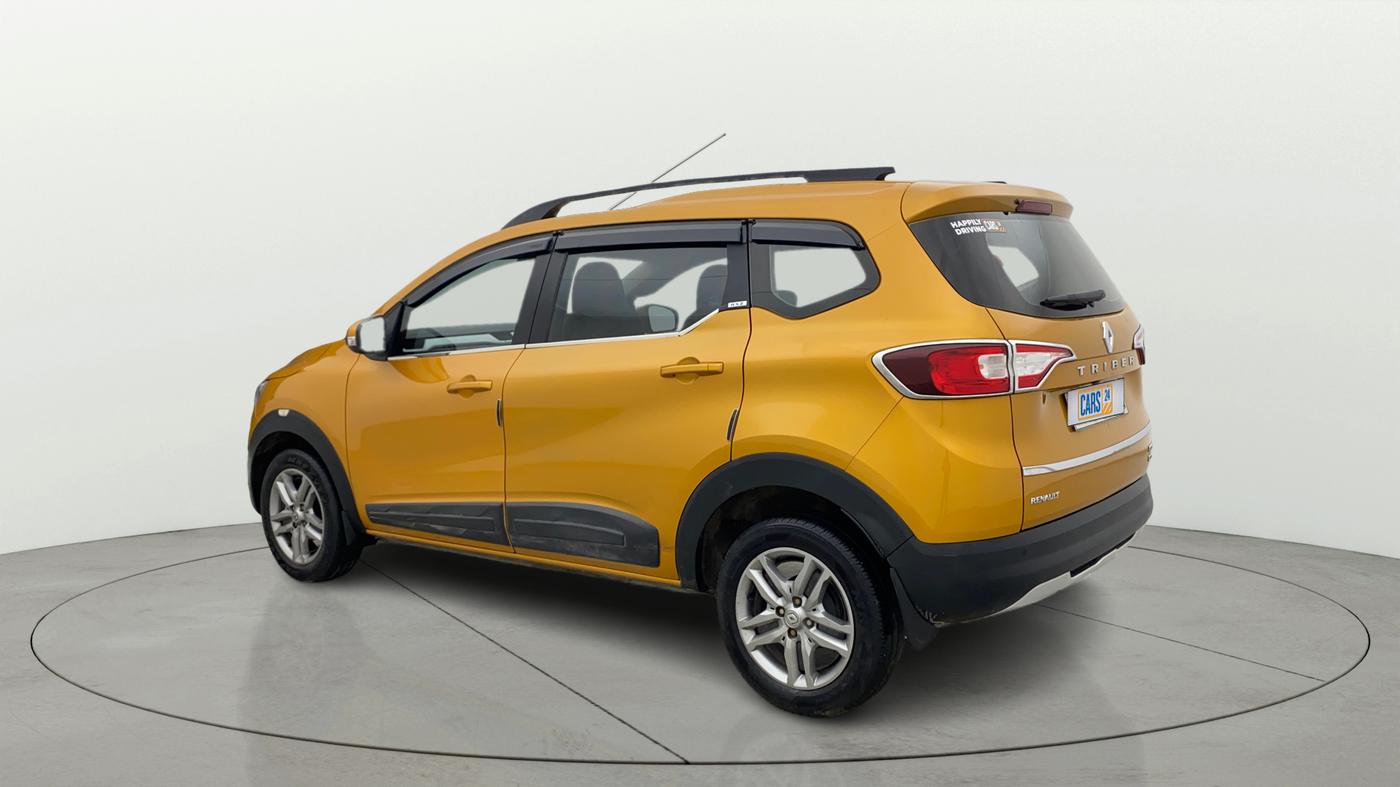 2020 Renault TRIBER RXZ AMT, Petrol, Automatic, 55,886 km, Left Back Diagonal