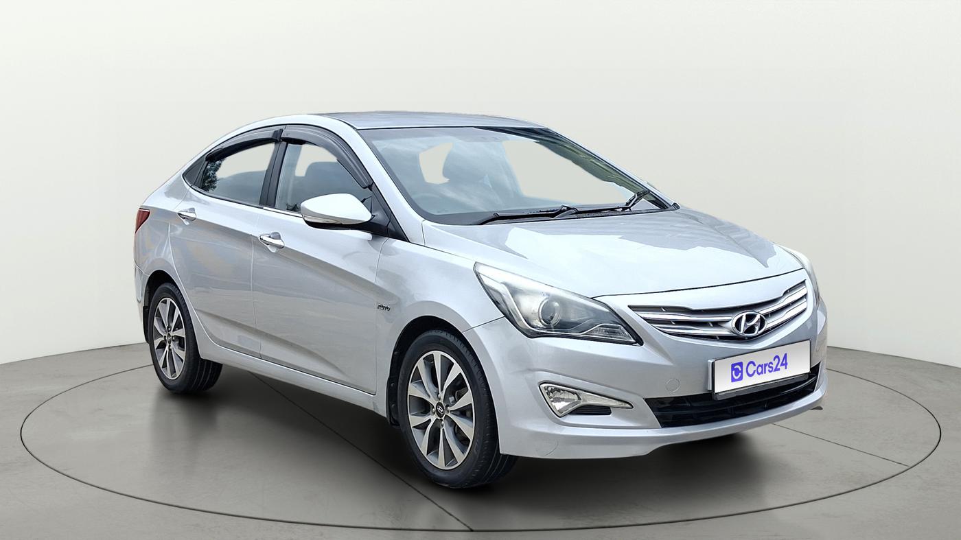2016 Hyundai Verna 1.6 CRDI SX (O) AT, Diesel, Automatic, 1,07,866 km, Right Front Diagonal