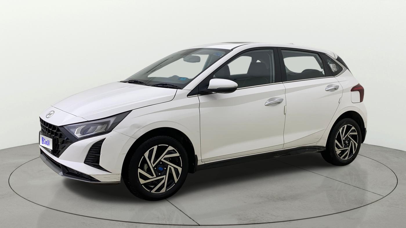 2025 Hyundai NEW I20 ASTA (O) 1.2 IVT, Petrol, Automatic, 16,681 km, Left Front Diagonal