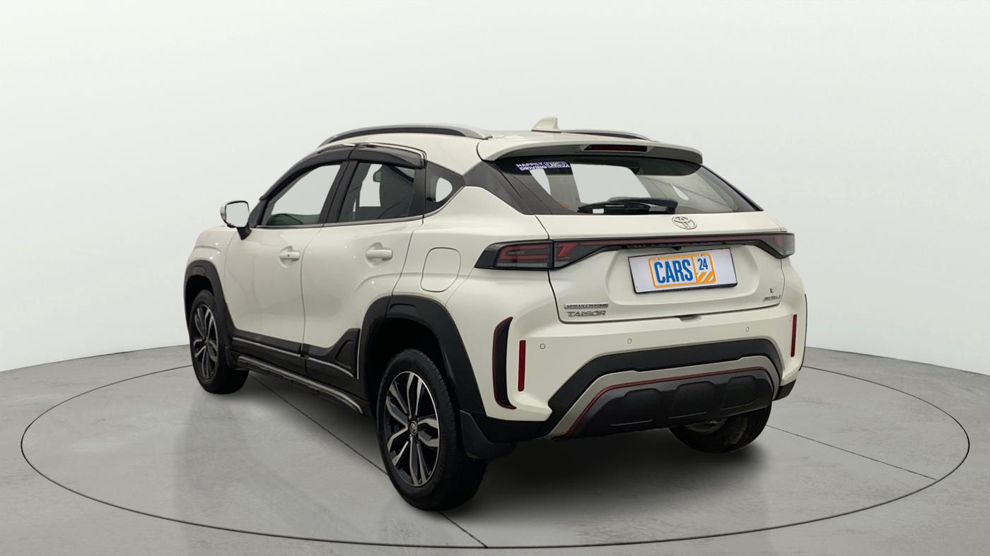 2024 Toyota Urban Cruiser Taisor V 1.0 Petrol AT, Petrol, Automatic, 9,383 km, Left Back Diagonal