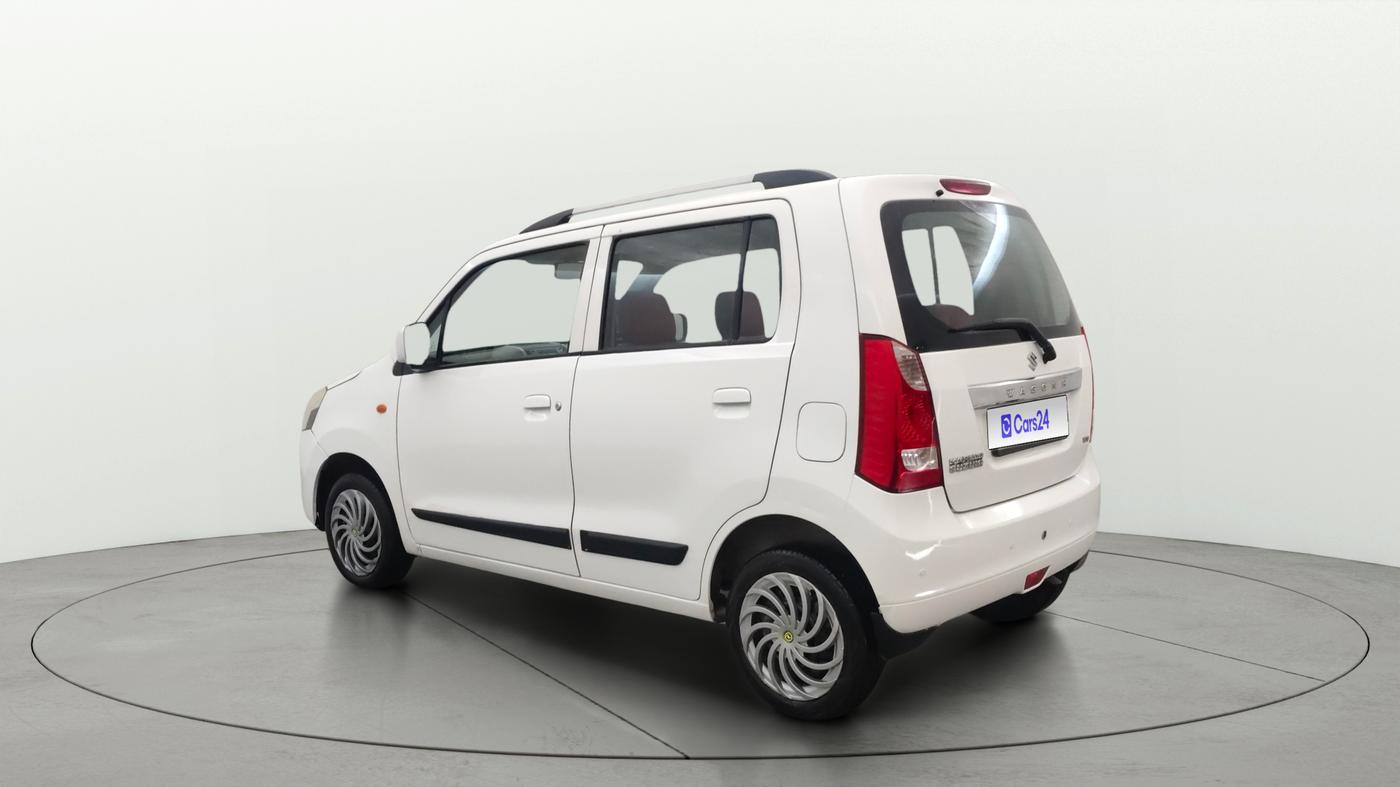 2014 Maruti Wagon R 1.0 VXI, Petrol, Manual, 1,20,761 km, Left Back Diagonal