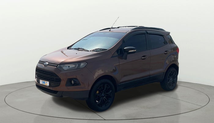 2017 Ford Ecosport TITANIUM 1.5L DIESEL, Diesel, Manual, 1,29,287 km, Left Front Diagonal