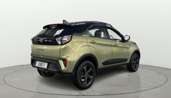 2022 Tata NEXON XZ PLUS (PREMIUM) KAZIRANGA DIESEL, Diesel, Manual, 57,219 km, Right Back Diagonal