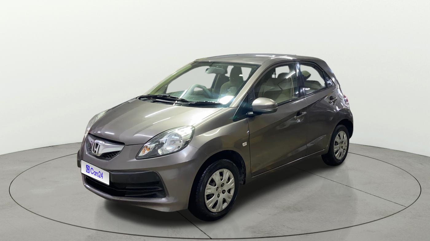 2015 Honda Brio S MT, Petrol, Manual, 55,193 km, Left Front Diagonal