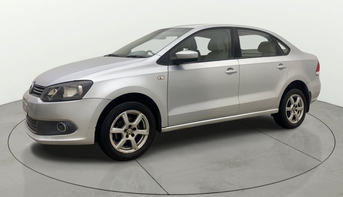 2014 Volkswagen Vento HIGHLINE PETROL AT, Petrol, Automatic, 1,05,011 km, Left Front Diagonal