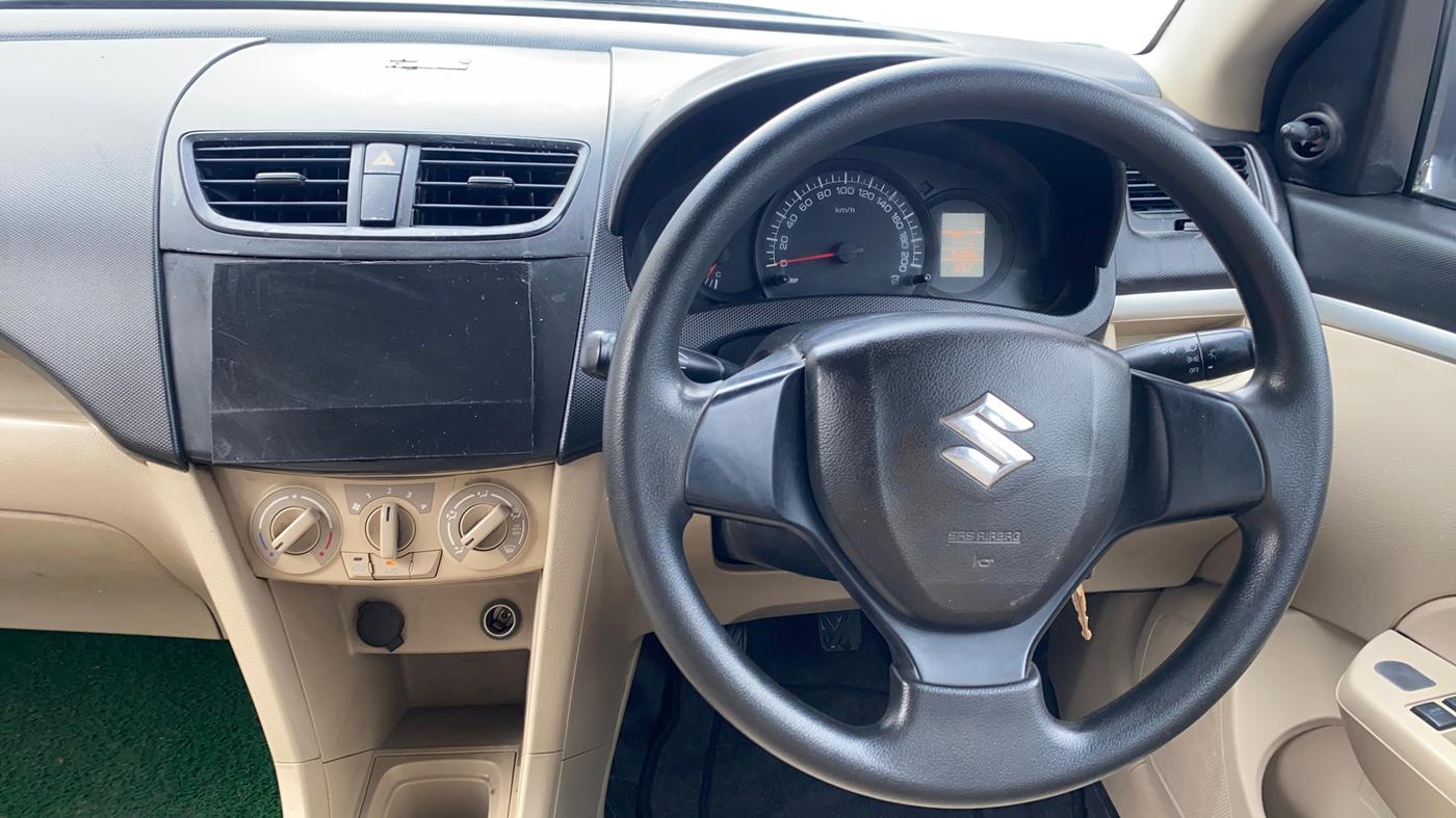 2019 Maruti Swift Dzire TOUR S DIESEL, Diesel, Manual, 75,294 km, Steering Wheel Close Up