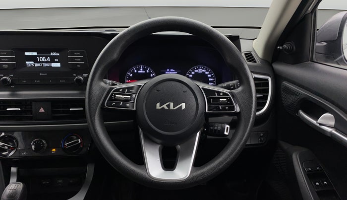2021 KIA SELTOS HTE 1.5 PETROL, Petrol, Manual, 21,576 km, Steering Wheel Close Up