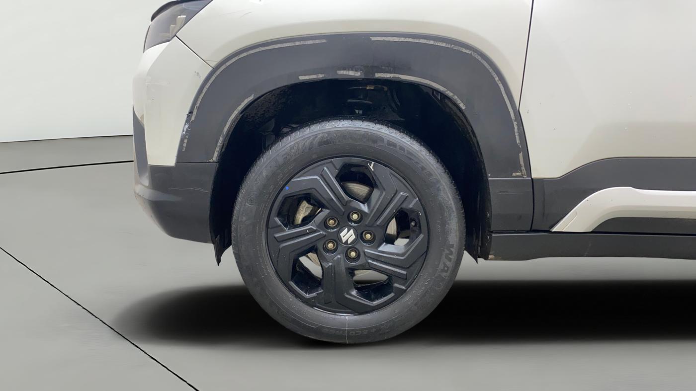 2023 Maruti BREZZA ZXI S-CNG, CNG, Manual, 70,705 km, Left Front Wheel
