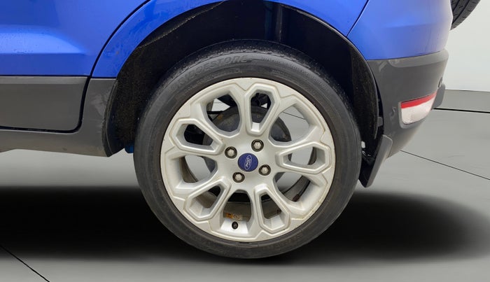 2018 Ford Ecosport TITANIUM + 1.5L PETROL AT, Petrol, Automatic, 1,01,616 km, Left Rear Wheel