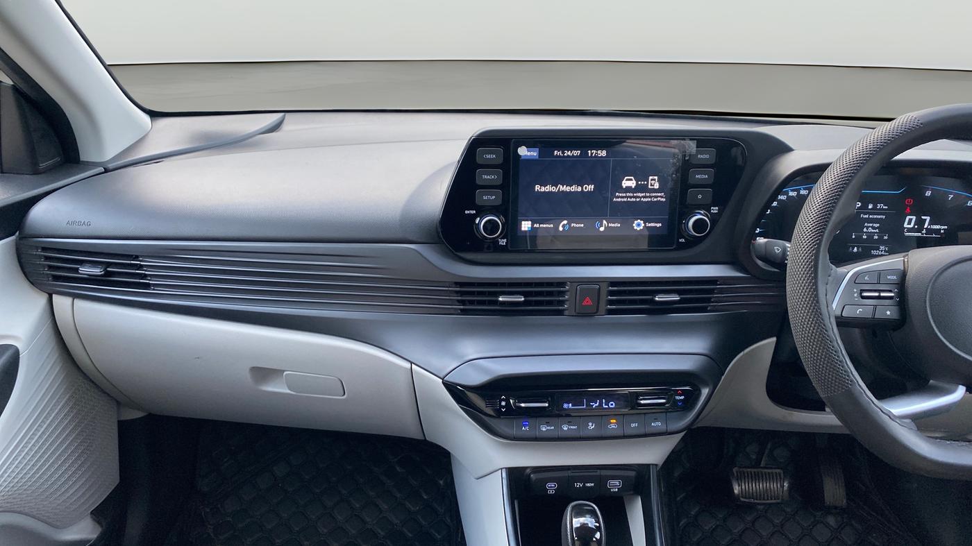 2025 Hyundai NEW I20 SPORTZ 1.2 IVT, Petrol, Automatic, 10,261 km, Air Conditioner